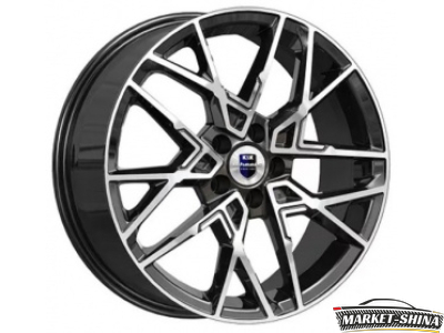 K&K Вудроф (КС104) 7 x 18 5*110 Et:40 Dia:65.1 Алмаз черный