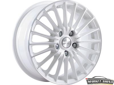 Скад Веритас 6 x 15 5*100 Et:38 Dia:57.1 белый