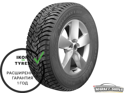 Ikon Tyres (Nokian Tyres) Character Ice 8 SUV (Nordman 8 SUV) 265/60 R18 114T