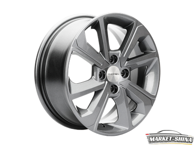 Khomen 1501 6 x 15 4*100 Et:40 Dia:60.1 Gray