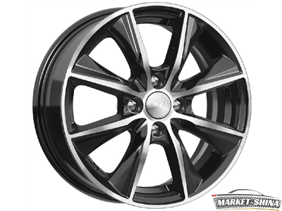 Скад Порту 6 x 15 4*100 Et:46 Dia:54.1 алмаз
