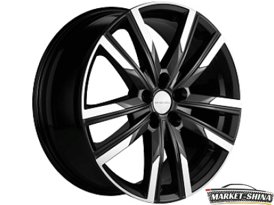 Khomen KHW1905 (Sportage) 7.5 x 19 5*114.3 Et:50.5 Dia:67.1 Black