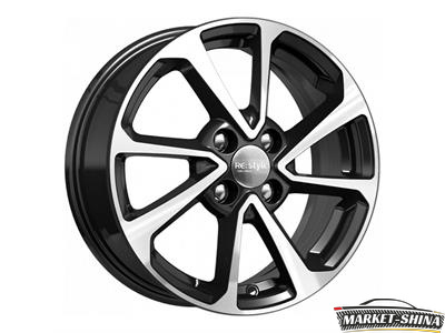 K&K КС861 6 x 15 4*100 Et:46 Dia:54.1 Алмаз черный