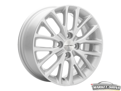 Khomen 1506 6 x 15 4*100 Et:46 Dia:54.1 F-Silver