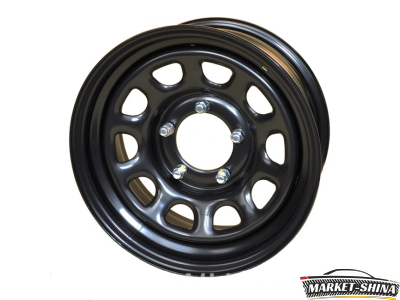 ZEPP ВАЗ Нива Semicircle 6.5 x 15 5*139.7 Et:30 Dia:98.5 Gloss Black