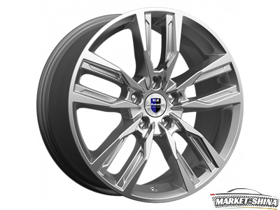 K&K Борэй (КС901) 8 x 18 5*120 Et:30 Dia:72.6 Дарк платинум