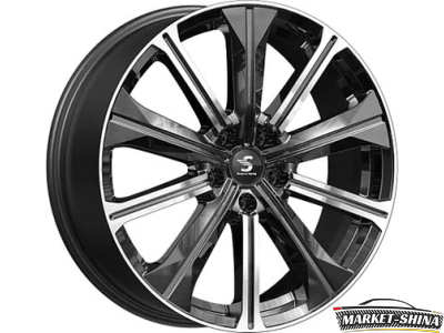Premium Series КР013 (Tiggo 8 Pro) 7 x 19 5*108 Et:45 Dia:60.1 Diamond Gloss Graphite