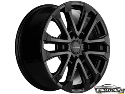 Khomen KHW1805 (JAC T6 Pickup) 7.5 x 18 6*139.7 Et:30 Dia:106.1 Black-FP