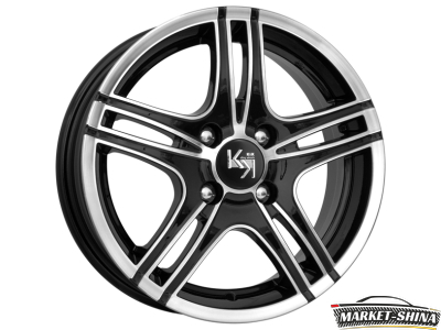 K&K Пандора (КС466) 8.5 x 19 5*112 Et:40 Dia:66.6 Алмаз черный