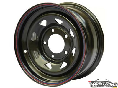 Off-Road-Wheels Black 10 x 15 5*114.3 Et:-50 Dia:84.1 черный